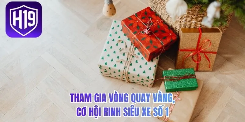 Tham gia vòng quay vàng, cơ hội rinh siêu xe số 1